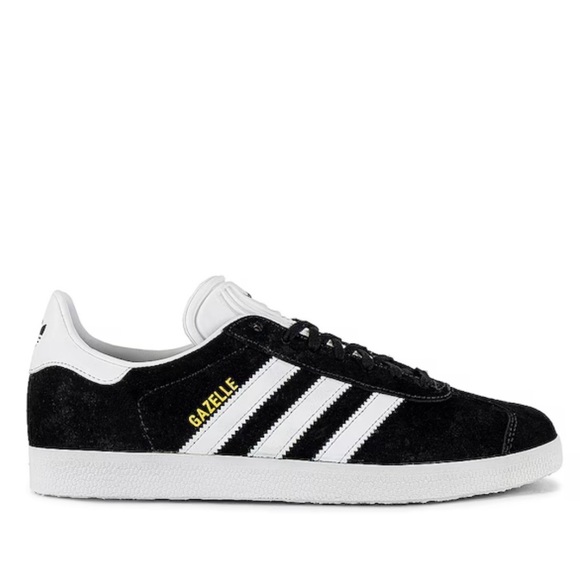 adidas Shoes - Adidas Gazelle trainers in black and white Womens 6👟🖤🤍